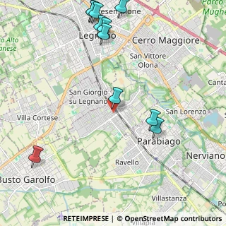 Mappa Via Galileo Galilei, 20038 Canegrate MI, Italia (2.69273)