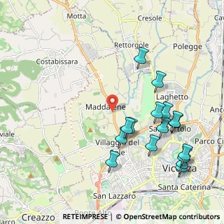 Mappa Via Rolle, 36100 Vicenza VI, Italia (2.28125)