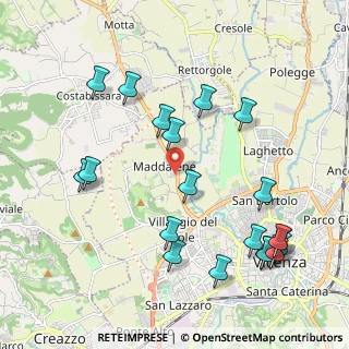Mappa Via Rolle, 36100 Vicenza VI, Italia (2.347)