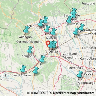 Mappa Via Rolle, 36100 Vicenza VI, Italia (16.99056)