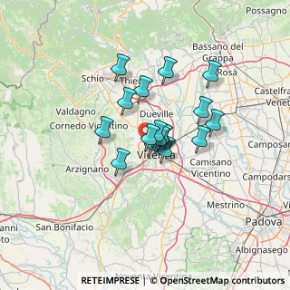 Mappa Via Rolle, 36100 Vicenza VI, Italia (9.04647)