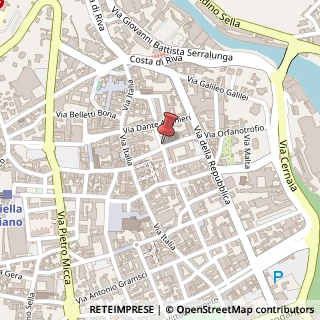 Mappa Via Orfanotrofio, 25, 13900 Biella, Biella (Piemonte)