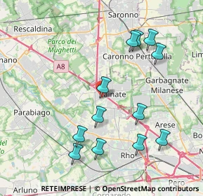 Mappa Via Bergamo, 20045 Lainate MI, Italia (4.14167)