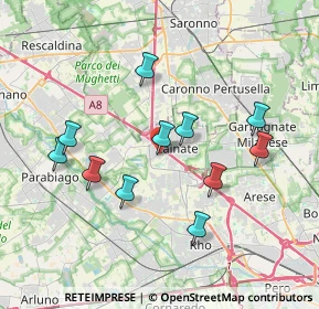 Mappa Via Bergamo, 20045 Lainate MI, Italia (3.53364)