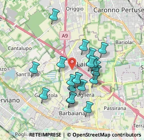 Mappa Via Bergamo, 20045 Lainate MI, Italia (1.4995)