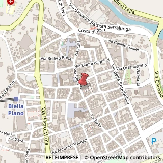 Mappa Via Italia, 41, 13900 Biella, Biella (Piemonte)