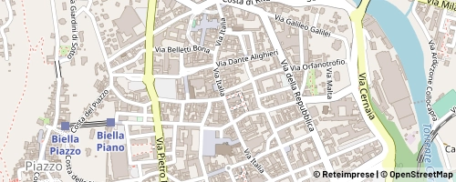 Mappa Biella