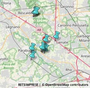 Mappa Via Don Antonio Cavallotti, 20014 Nerviano MI, Italia (2.91)