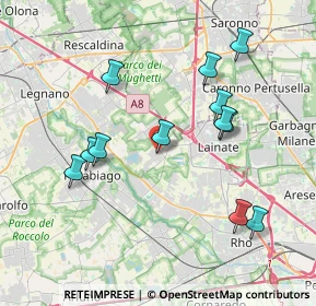 Mappa Via Don Antonio Cavallotti, 20014 Nerviano MI, Italia (3.85333)