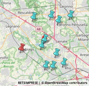 Mappa Via Don Antonio Cavallotti, 20014 Nerviano MI, Italia (3.86273)