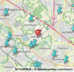 Mappa Via Don Antonio Cavallotti, 20014 Nerviano MI, Italia (2.914)