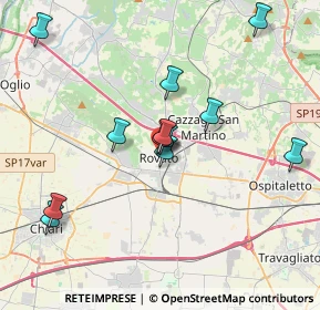 Mappa Via Castello, 25038 Rovato BS, Italia (3.58583)