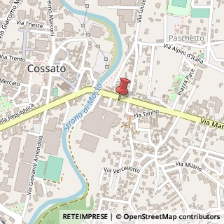 Mappa Via Martiri della Libertà, 14, 13836 Cossato, Biella (Piemonte)
