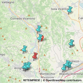 Mappa Località Salgaroli, 36070 Castelgomberto VI, Italia (5.88643)