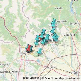 Mappa Via Cernaia, 13900 Biella BI, Italia (9.262)