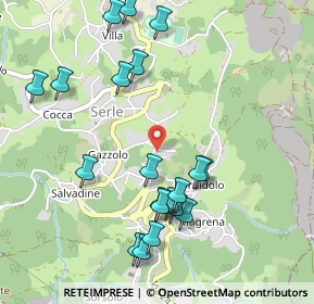 Mappa Via Lazzaretto, 25080 Serle BS, Italia (0.5425)