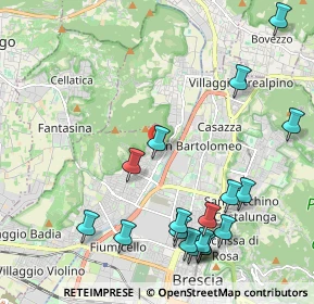 Mappa Via della Pendolina, 25127 Brescia BS, Italia (2.53278)