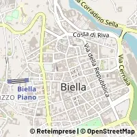 Kaart Biella