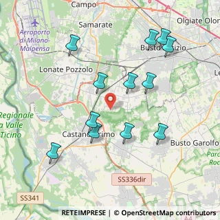 Mappa Via Privata Dei Mughetti, 20020 Magnago MI, Italia (4.02417)