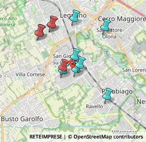 Mappa Via Asiago, 20039 Canegrate MI, Italia (1.60917)