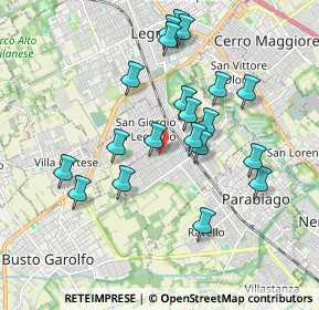 Mappa Via Asiago, 20039 Canegrate MI, Italia (1.7685)