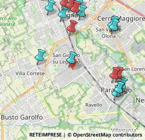 Mappa Via Asiago, 20039 Canegrate MI, Italia (2.615)