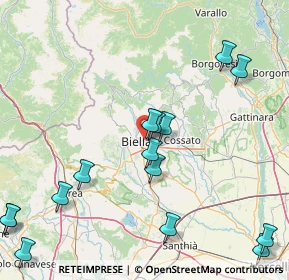Mappa Via Armando Diaz, 13900 Biella BI, Italia (20.85733)