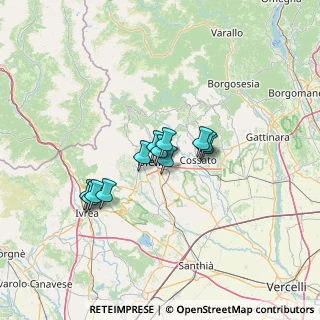 Mappa Via Armando Diaz, 13900 Biella BI, Italia (9.3425)