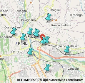 Mappa Via Armando Diaz, 13900 Biella BI, Italia (1.58182)