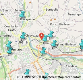 Mappa Via Armando Diaz, 13900 Biella BI, Italia (2.55917)