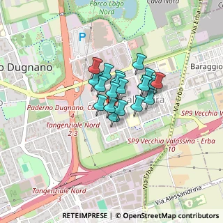 Mappa Via Cardinale Luigi, 20037 Paderno Dugnano MI, Italia (0.245)