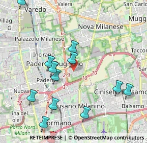 Mappa Via Cardinale Luigi, 20037 Paderno Dugnano MI, Italia (2.37462)
