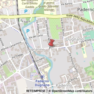 Mappa Via XXV Aprile, 15, 20037 Paderno Dugnano, Milano (Lombardia)
