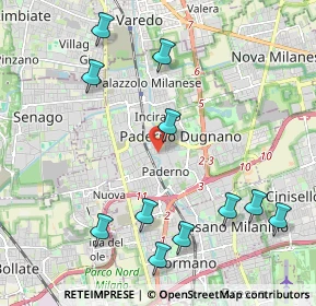 Mappa Via XXV Aprile, 20037 Paderno Dugnano MI, Italia (2.42091)