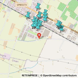 Mappa Via Cagino, 25033 Cologne BS, Italia (0.467)
