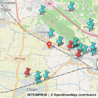 Mappa Via Cagino, 25033 Cologne BS, Italia (2.6585)