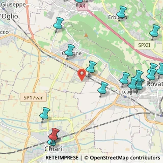 Mappa Via Cagino, 25033 Cologne BS, Italia (3.115)