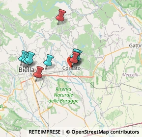 Mappa Via Repubblica, 13836 Cossato BI, Italia (6.07909)
