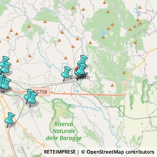 Mappa Via Repubblica, 13836 Cossato BI, Italia (6.42368)
