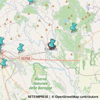 Mappa Via Repubblica, 13836 Cossato BI, Italia (5.82727)