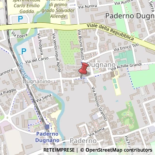 Mappa Via Gaspare Rotondi, 3, 20037 Paderno Dugnano, Milano (Lombardia)