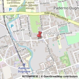 Mappa Via Gaspare Rotondi, 20, 20037 Paderno Dugnano, Milano (Lombardia)