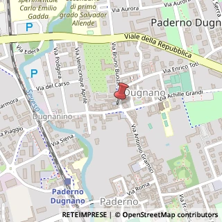 Mappa Via Bruno Buozzi, 3, 20037 Paderno Dugnano, Milano (Lombardia)