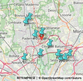 Mappa Riboldi, 20037 Paderno Dugnano MI, Italia (3.86727)