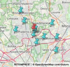 Mappa Riboldi, 20037 Paderno Dugnano MI, Italia (3.23909)