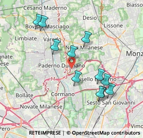 Mappa Riboldi, 20037 Paderno Dugnano MI, Italia (3.70364)