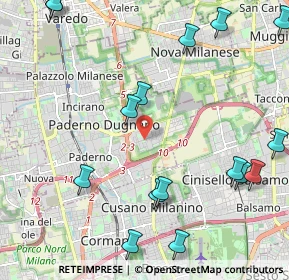 Mappa Riboldi, 20037 Paderno Dugnano MI, Italia (2.78438)