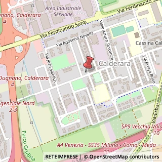Mappa Via Wolfang A. Mozart, 1, 20037 Paderno Dugnano, Milano (Lombardia)
