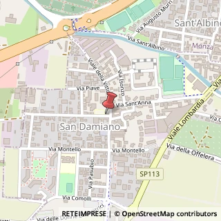 Mappa Via Filippo Corridoni, 6, 20861 Brugherio, Monza e Brianza (Lombardia)
