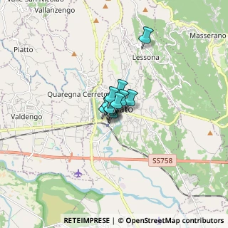 Mappa Via Mazzini Giuseppe, 13836 Cossato BI, Italia (0.53333)